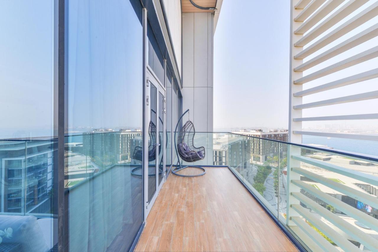 Spectacular 3 Bedroom Condo With Maids Room Facing The Dubai Eye Exterior photo